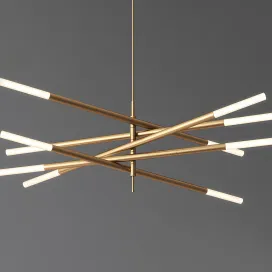 Rousseau articulating led chandelier